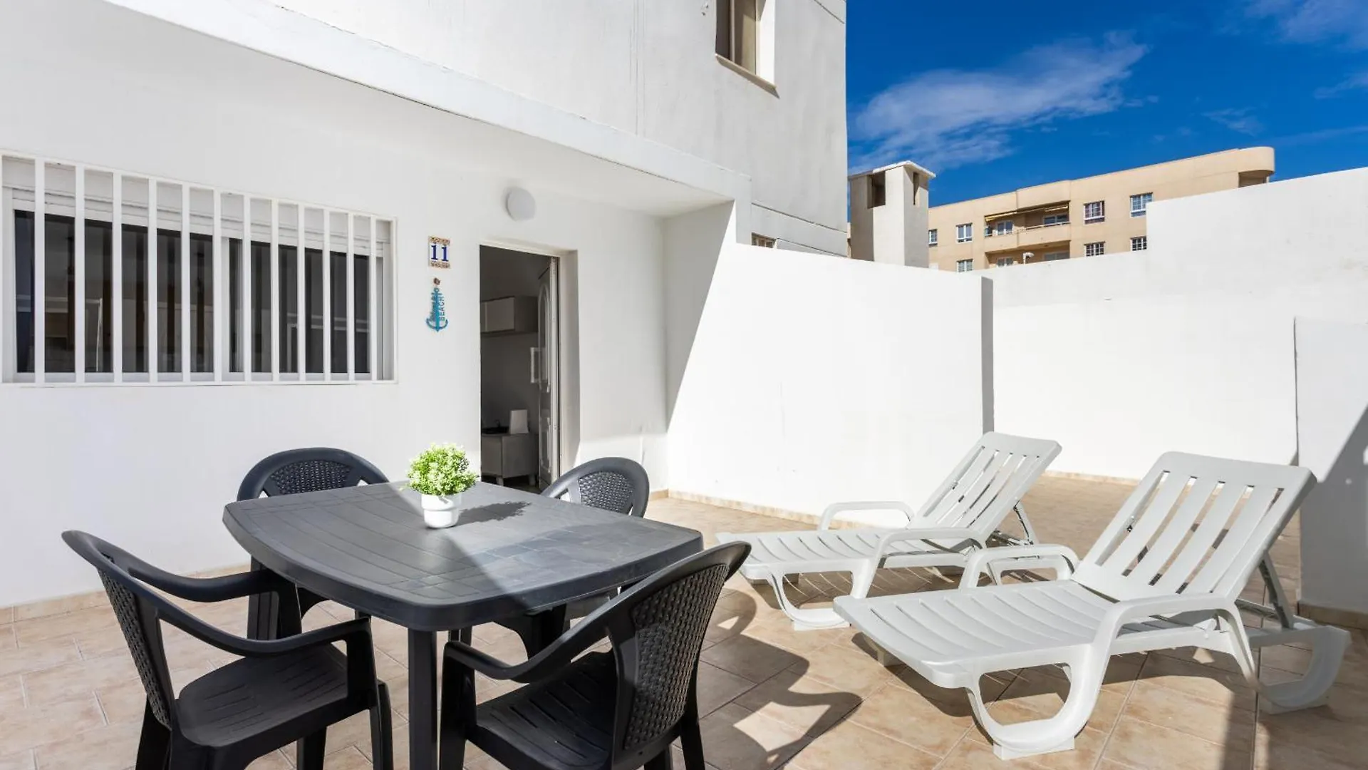 Apartment Eden Rentals Medano Surfstar Ocean First Line El Medano  Spain